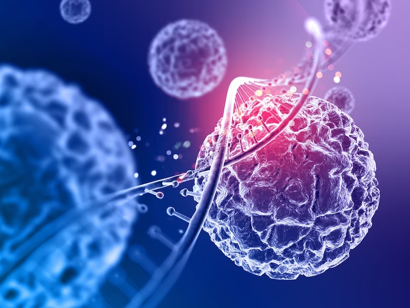 About Stem Cell Therapy 4 3d medical background with virus cells dna strand 1048 8470